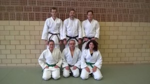 hintere Reihe, v.l.n.r: Reto Bischoff, Hannes Ehrensperger vordere Reihe, v.l.n.r: Celine Muhr, Aschi Grütter, Franziska Helbling