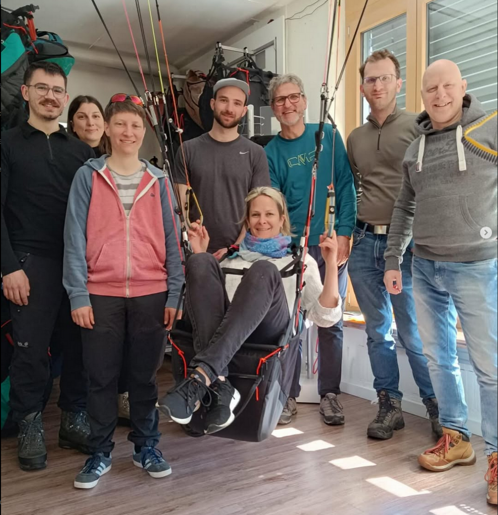 JCW-Trainer*innen im Fly Center Zürioberland